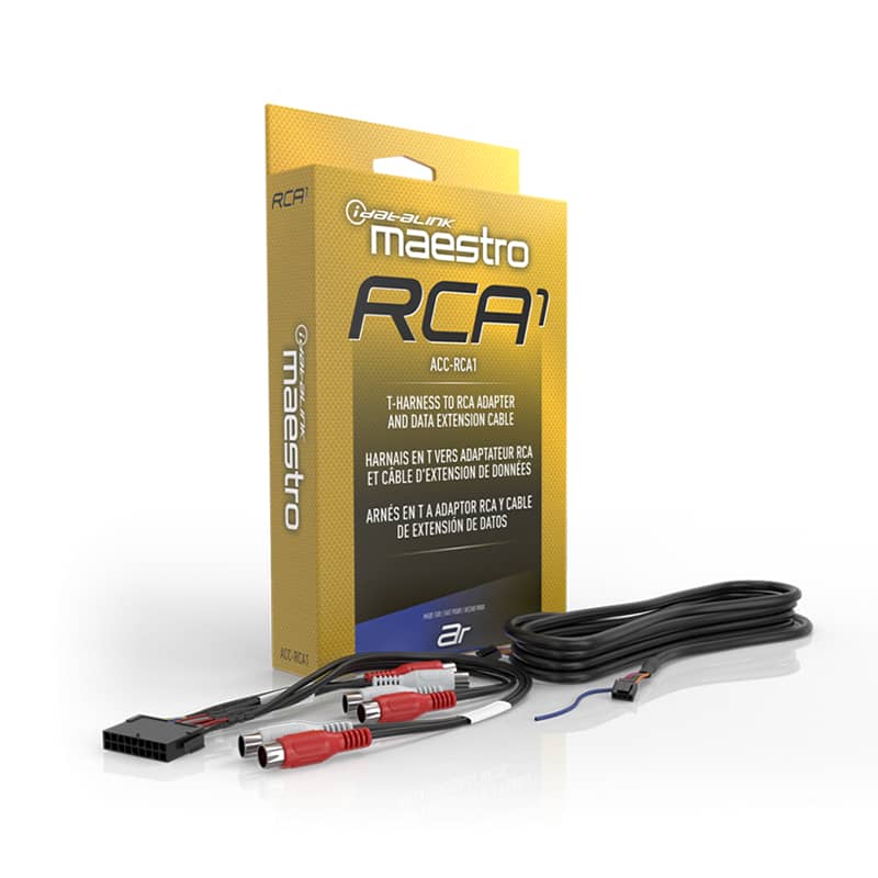 ACC-RCA1 | Ar Or Dsp Hrn To Rca Adapter For Ar Or Dsp Harness